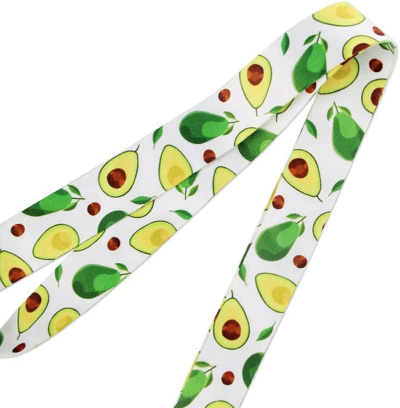 pink lanyard for keys